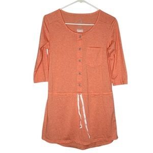 Stio Women's Divide Peach Dress Cover Up Size Small